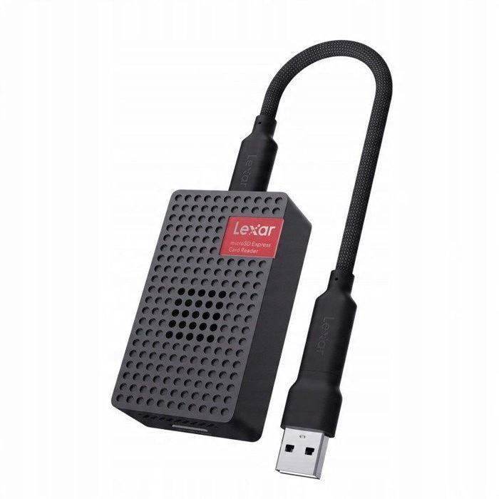 Lexar Lecteur de cartes microSDXC Express compatible avec microSD UHS I 900 Mo/ avec ventilateur intégré USB 3 - vue 2