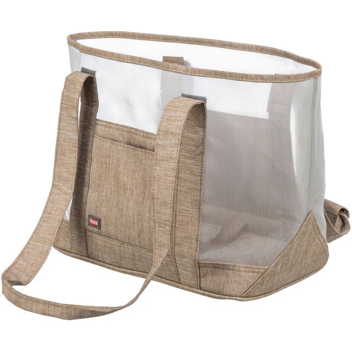 Sac de transport pour chien - TRIXIE - Mary - Sable - Maille - Polyester Sac de transport pour chien - TRIXIE - Mary - Sable - Maille - Polyester