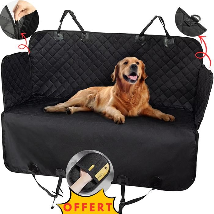 Protection De Coffre De Voiture Pour Chien - Housse Imperméable, Lavable, Pour Petits/moyens Chiens