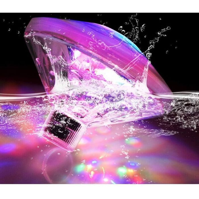 Lampe LED flottante pour piscine - ZOR® - Rechargeable - 7 modes déclairage - USB-C inclus - 85x115 cm