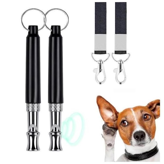 Sifflet de dressage - Professionnel - Réglable - Ultrasons - Obéissance - Chien CLICKER