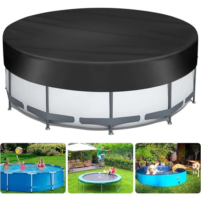 Bache Piscine Ø 82cm Bache Piscine Ronde Bâche de Protection