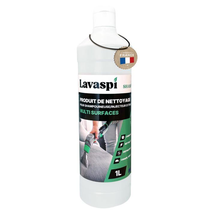 Produit Nettoyant Pour Shampouineuse Injecteur Exracteur Canapé Moquette Matelas Tissus - Ultra Concentré - N1305