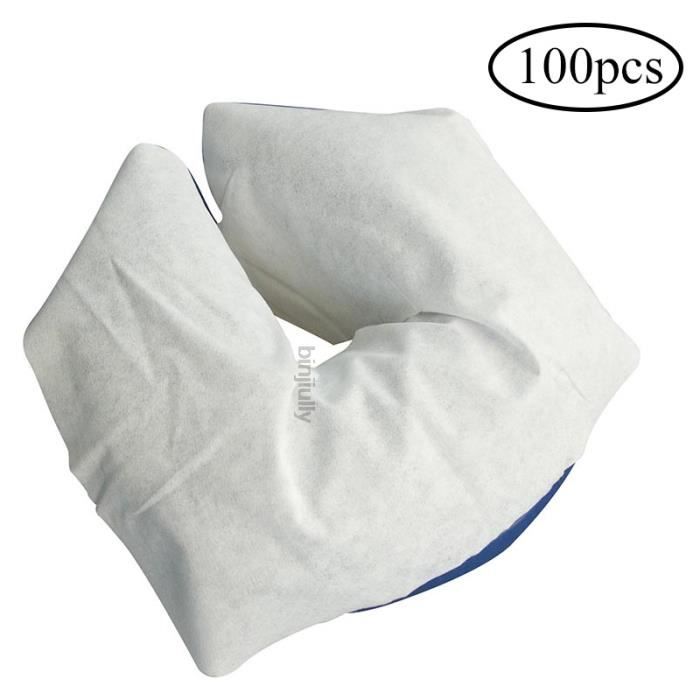 Oreiller Visage Vers Le Bas Folpus - Mousse Mémoire De Forme - Pour Dormir Sur Le Ventre - Avec Taie - Rose