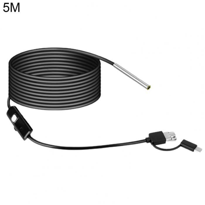 Caméra Endoscope HD 1080p - Écran 4.3" IPS - Câble 20 M étanche IP68 - Pour Inspection Automobile Et Plomberie