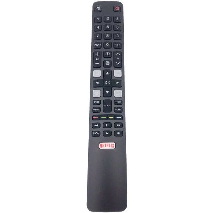 TCL QLED Android TV Remote Control RC802N Cdiscount TV Son Photo