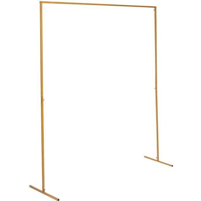 Arche décorative de mariage en métal carrée accessoire de mariage fête cérémonie