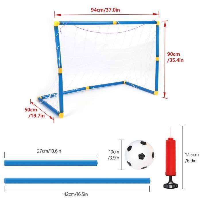 Cages De Football Enfant But De Foot Jouet De Football Avec Systeme De Verrouillage Entrainement Pour Enfant Jeu Exterieur Che Prix Pas Cher Cdiscount
