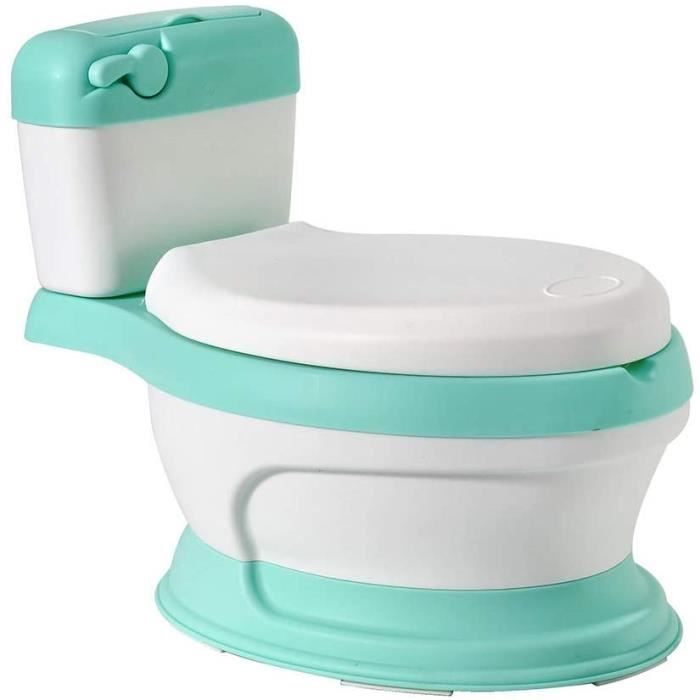 Pot Bebe Mini Toilette Enfant Petit Wc Apprentissage Pour Bebe Avec Imitation Chasse Couvercle Potty Garcon Fille Jusqu A 6 A 133 Cdiscount Puericulture Eveil Bebe