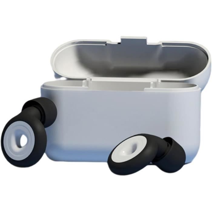 Sarcelle Bouchon D'oreille pour Dormir 60 paires, Réduction de Bruit 38dB SNR, Réutilisables et
