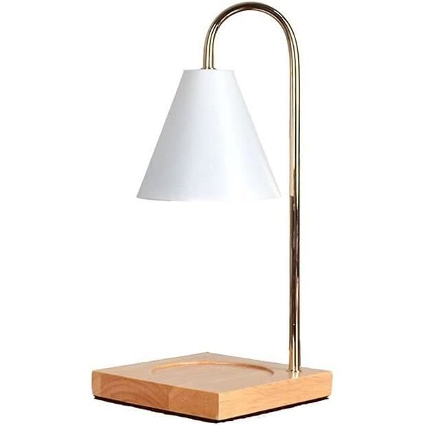 Lampe Aromathérapie électrique Chauffe-cire - 33W, 220V, Design Verre/plastique, Ambiance Relaxante Salon Chambre Bureau