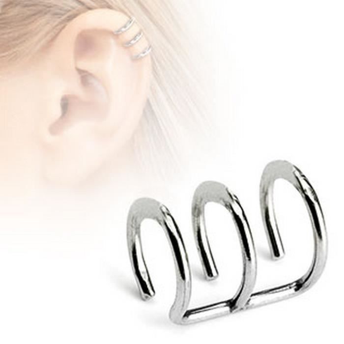 Piercing Barbell Spiral Camouflage Bleu – Acier Chirurgical 316L – Calibre 16, Longueur 8 Mm – Spiral Acrylique UV 3-8 Mm
