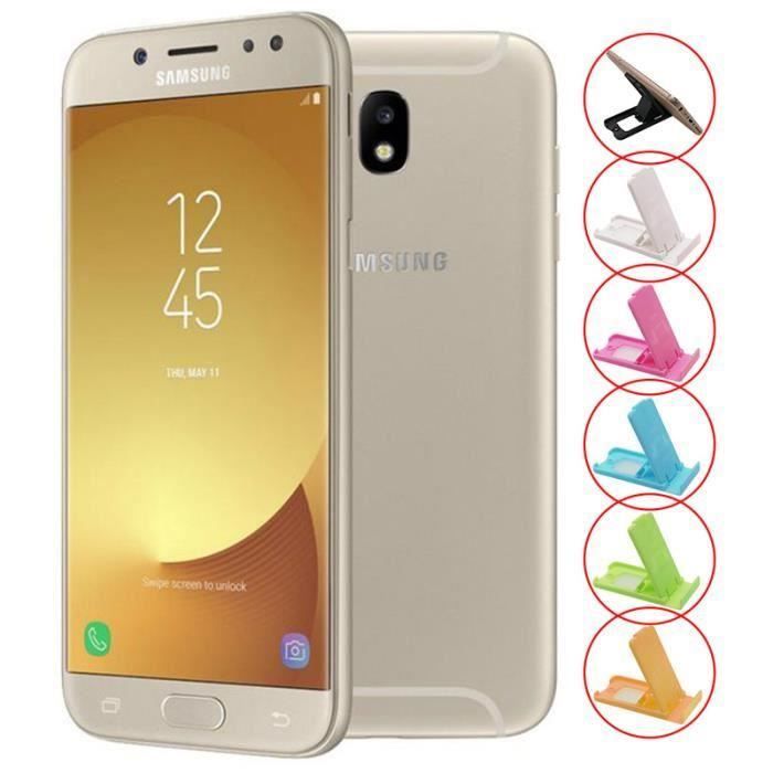 Samsung Galaxy J5 17 Duos Sm J530f Ds Smartphone Double Sim 4g Lte 16 Go Microsdxc Slot Gsm 5 2 1 280 X 7 Pixe Sm J530fzdddbt Cdiscount Telephonie