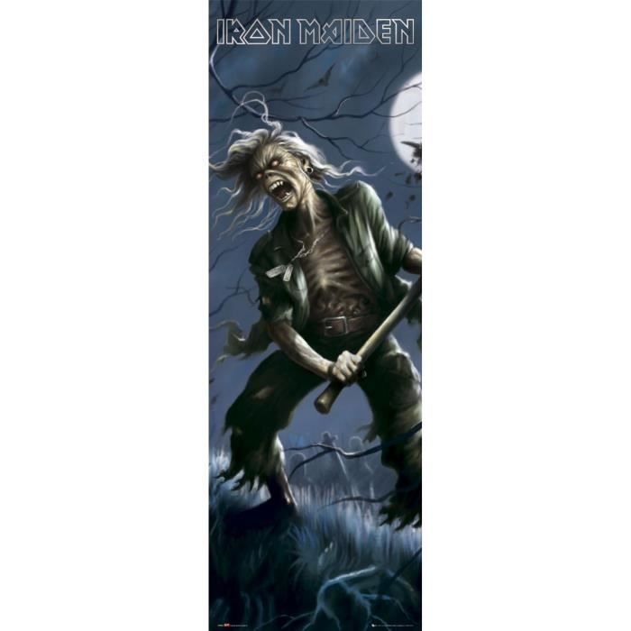 IRON MAIDEN - Benjamin Breeg - 53x158cm - AFFICHE - POSTER - Cdiscount ...