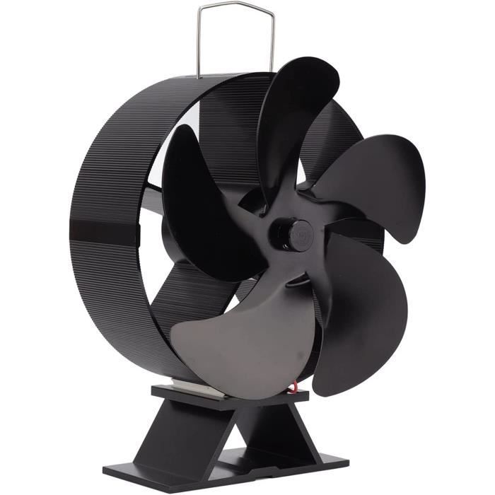 Ventilateur de cheminée pour poêle à bois, ventilateur de poêle à 5