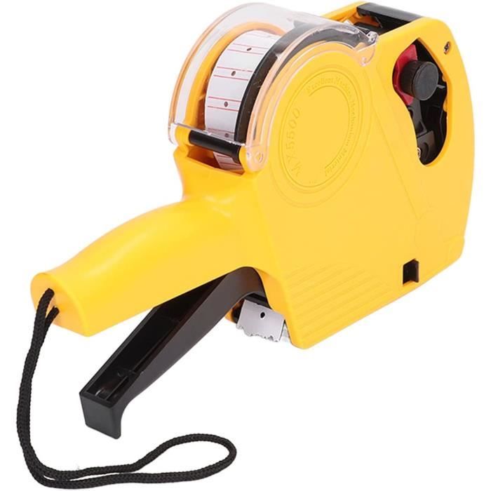 MX-H813 A-Ligne 8 Chiffres Étiquette De Prix Pistolet Étiqueteuse Étiqueteuse Papier Étiquette MX-H813 A-Ligne 8 Chiffres Étiquette De Prix Pistolet Étiqueteuse Étiqueteuse Papier Étiquette