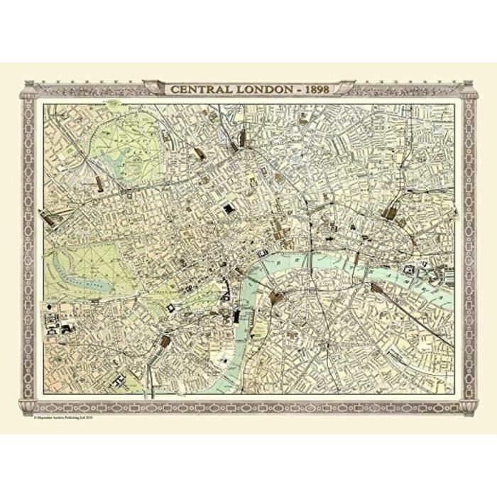Carte détaillée de Londres : plan PDF, métro et carte interactive à