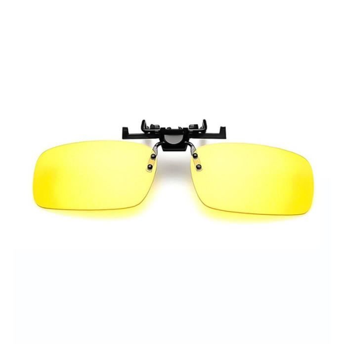Lunettes de conduite de nuit de voiture polarisées à Clip pour hommes et  femmes, lunettes de Vision nocturne [8D6D25F] - Achat / Vente lunettes de soleil  Mixte - Cdiscount