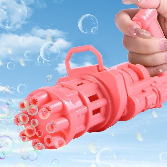 Bâton à Bulles 32 Trous Avec 5 Griffes - Jouet Portable Pour Enfants - Idéal Pour Jardin, Plage, Anniversaire