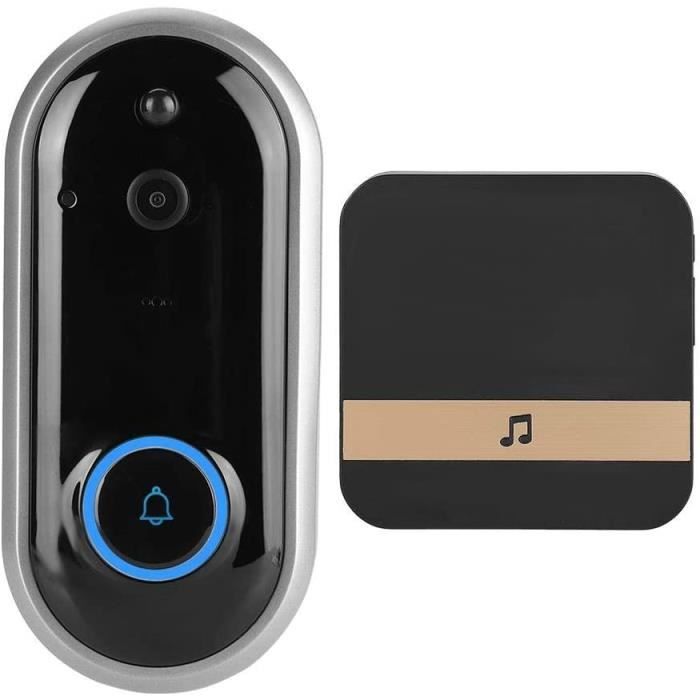 Garosa caméra de sécurité de porte Sonnette vidéo sans fil intelligente  Écran couleur TFT 4,3 pouces Sécurité à domicile - Cdiscount Bricolage