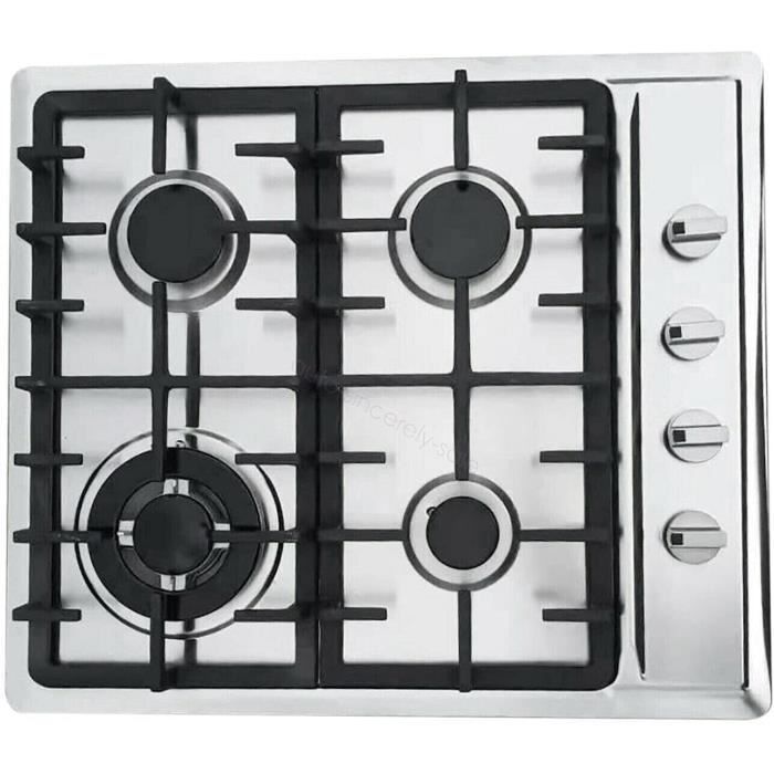 Plaque de cuisson à gaz 23" 4 flammes Réchaud à gaz naturel