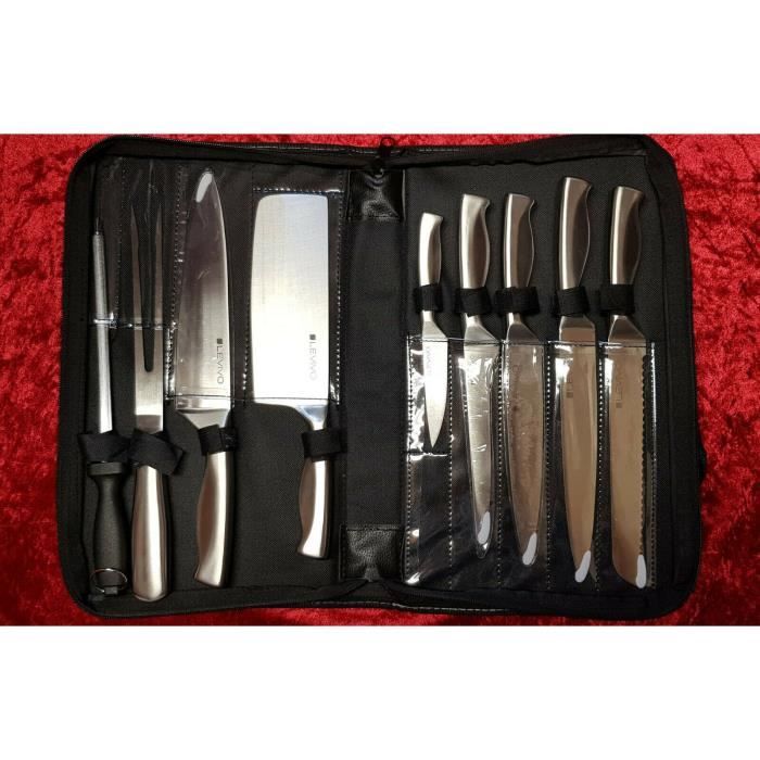 Malette De Couteaux De Cuisine Professionnel Achat Vente Pas Cher
