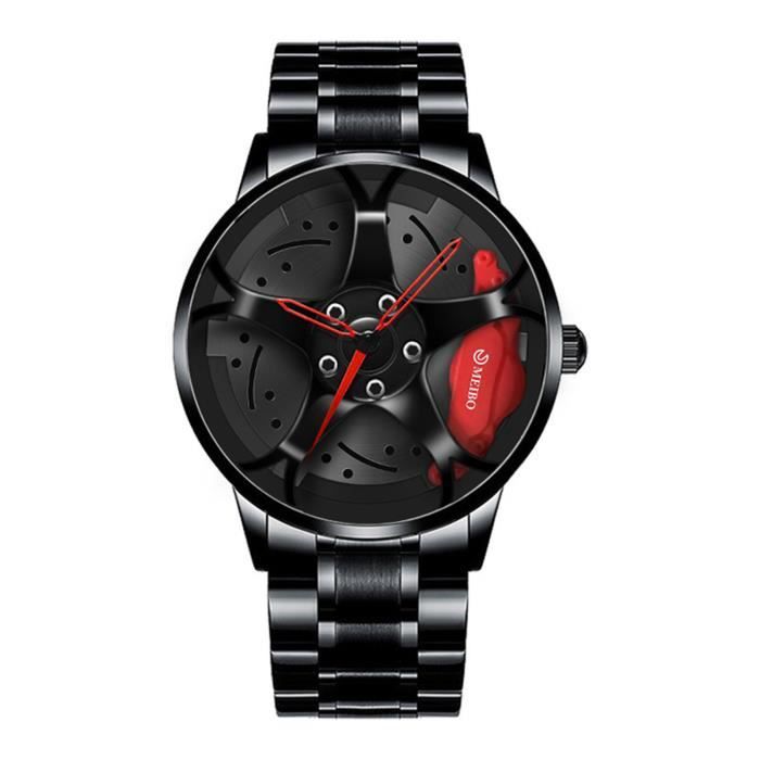 Meibo Homme Mode Montre Horloge En Acier Inoxydable Tenue
