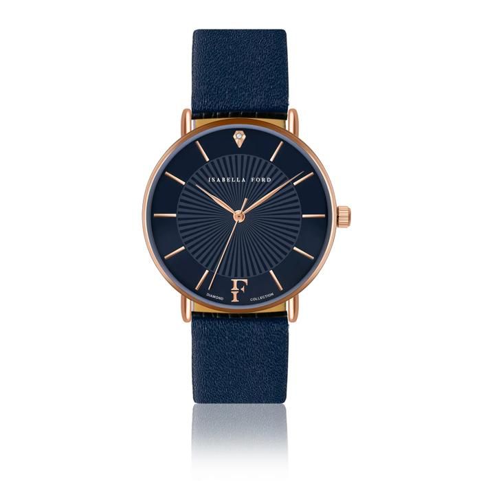 Montre cuir femme Isabella Ford Florence Montre cuir femme Isabella Ford Florence