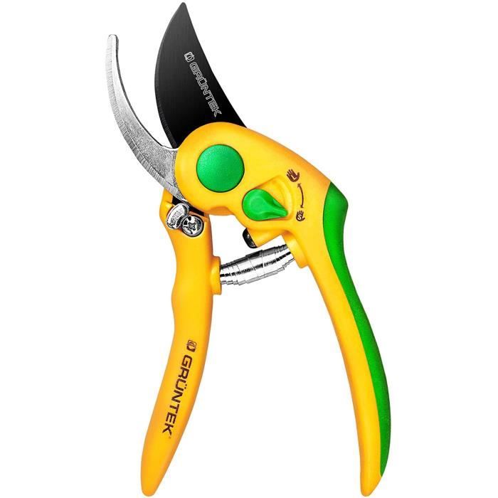 Ecoline Sécateur: Sécateur Durable Avec Coupe Bypass, Essuie-Lame Et Coupe-Fil, 18 Mm De