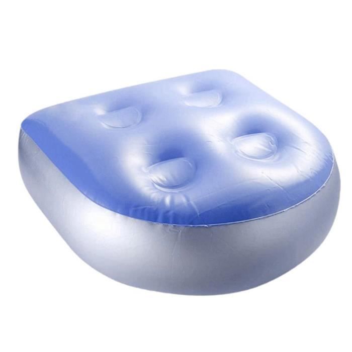 Coussin Rehausseur Gonflable Pour Spa Ou Baignoire - Réglable En Fermeté, Antidérapant, PVC Durable - 4