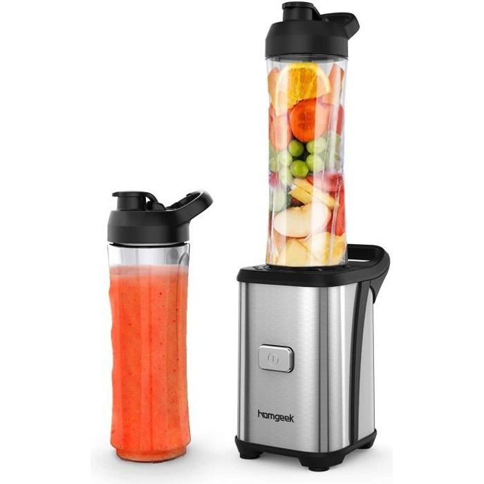 Blender Homgeek Mini Blender 350W Smoothie et Milkshake 2