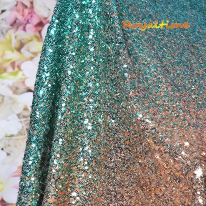 Ruban à Paillettes Vert Brillant - 6 Mm De Large, 100 Yards (91,4 M) - Pour Couture, Décoration, Noël, Fêtes - PVC Durable