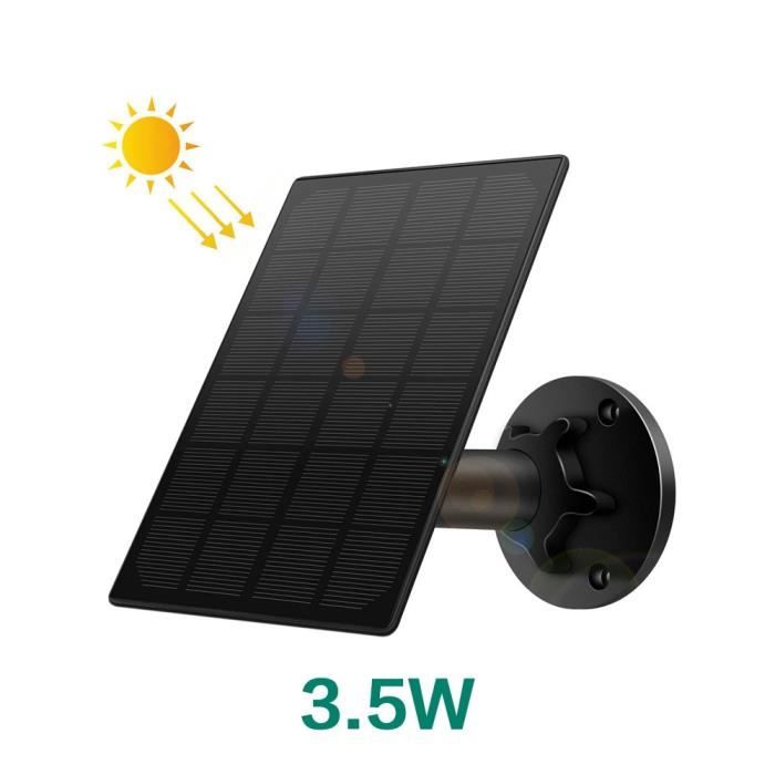 Chargeur De Panneau Solaire 10W 5V Avec Boucles Outil De Charge Solaire