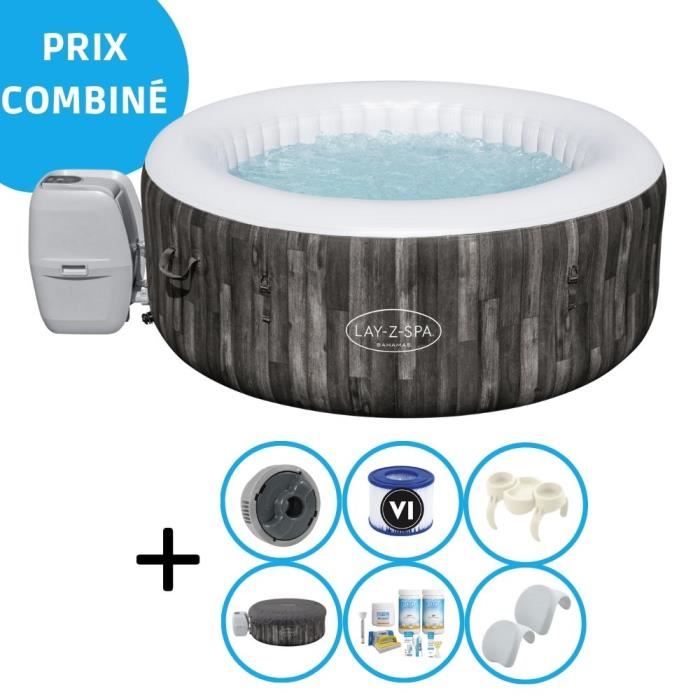 Bestway Jacuzzi LayZSpa Bahama Y compris les accessoires