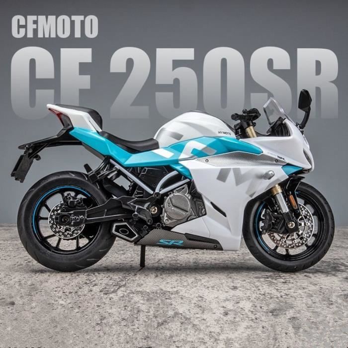 Fuwraixis Moto Catapulte En Alliage 3-en-1 - Modèle De Course Avec Sons Et Lumières, Jouet Éjectable, Cadeau Garçons 4-12 Ans