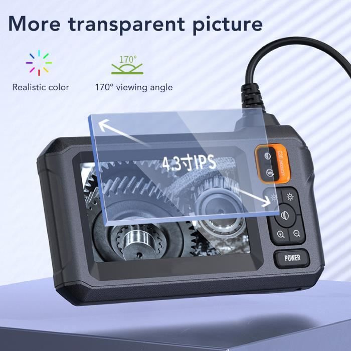 Endoscope Pour Enfants Avec Lumière LED - Caméra Étanché IP67 & Microscope Éducatif Pour Garçons Et Filles - Exploration Scientifique Amusante