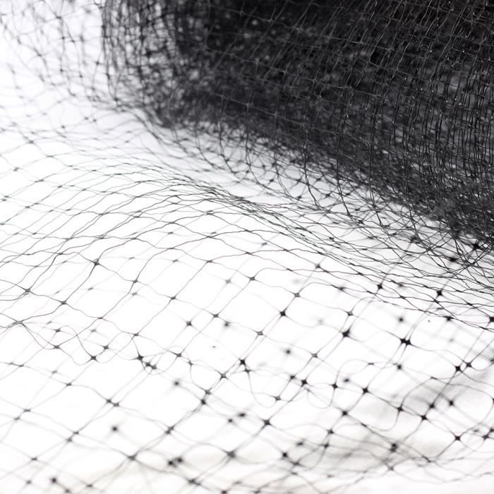 Filet Anti-oiseaux Noir Maille 29mm - 10m X 10m En PEHD Résistant Aux UV Et Imputrescible - Pour Protéger Cultures, Volières, Poulaillers