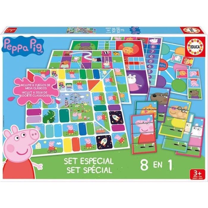 PEPPA PIG 8 jeux en 1 - Cdiscount Jeux - Jouets