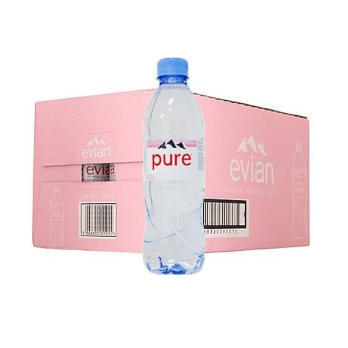 Eau Minerale Nat Evian 24 Bouteille De 50cl Pet Cdiscount Au Quotidien