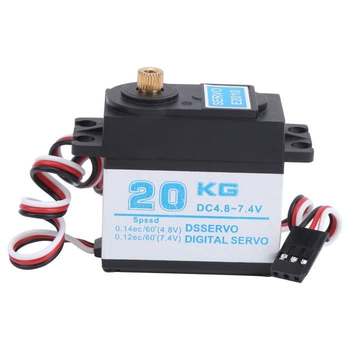 VINGVO servo numérique à engrenages en acier inoxydable Servo moteur
