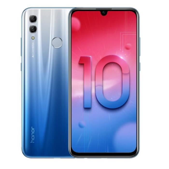 HONOR 10 Lite 3+64 Go ROM 6,21 Pouces IPS Android 9.0 EMUI 9 Kirin 710 ...