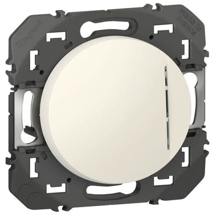 LEGRAND - Va-et-vient 10A lumineux blanc composable Dooxie