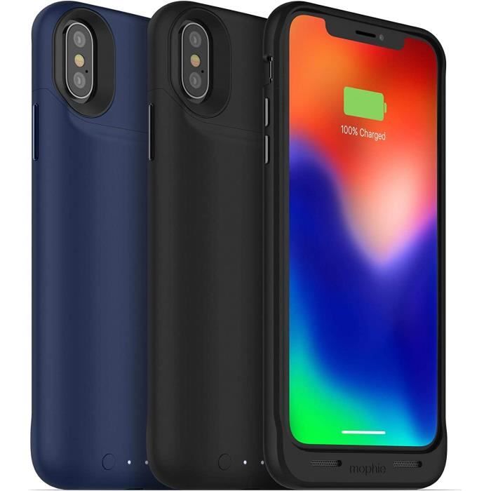 Juice Pack Air - Coque Batterie Power Bank 1720 Mah Chargeur À Induction Pour Iphone X - Noir