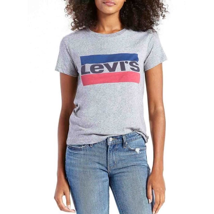 T-Shirt Levis femme - Cdiscount Prêt-à