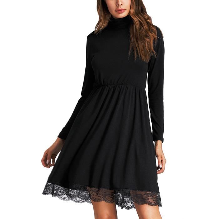 mini robe manche longue