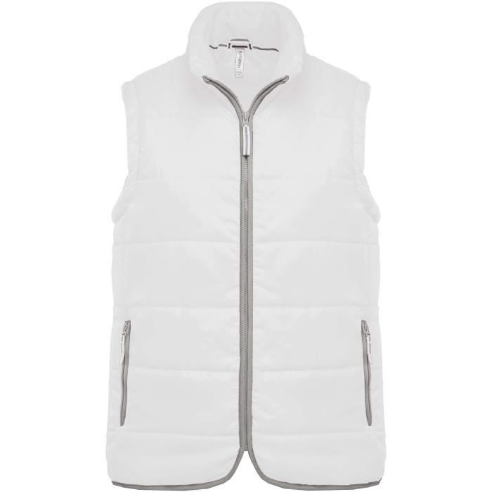 Doudoune sans manches Kariban Matelassé - Blanc - Multisport Doudoune sans manches Kariban Matelassé - Blanc - Multisport