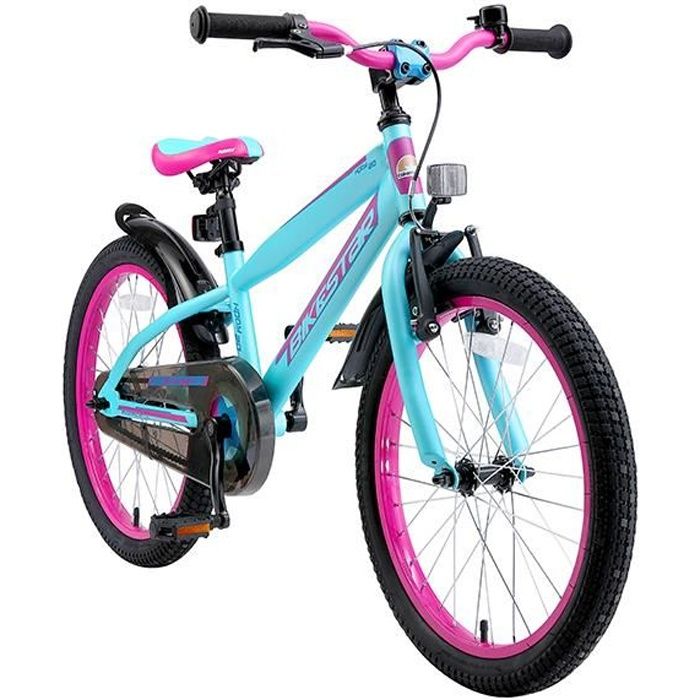 BIKESTAR, Vélo pour enfants, 20 pouces, pour garçons et filles de 6-9 ans, Edition VTT