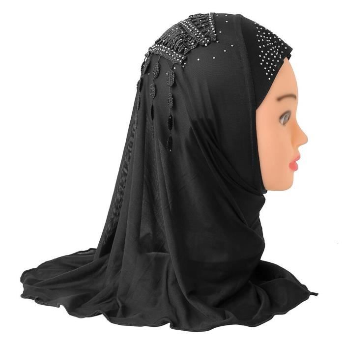 JDYaoYing Écharpe Musulmane Pour Femme - Hijab - En Dentelle