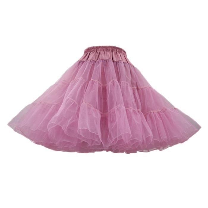 Mini Jupe Tutu Fioritures Femme | Jupe Courte Club, Danse, Fête | Polyester élastique, Plusieurs Tailles