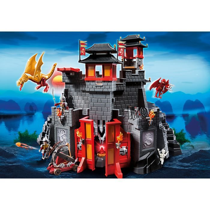 PLAYMOBIL 5479 - Grand château fort Asie - Cdiscount